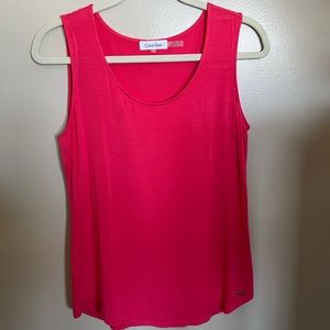 Calvin Klein Hot Pink Tank Top